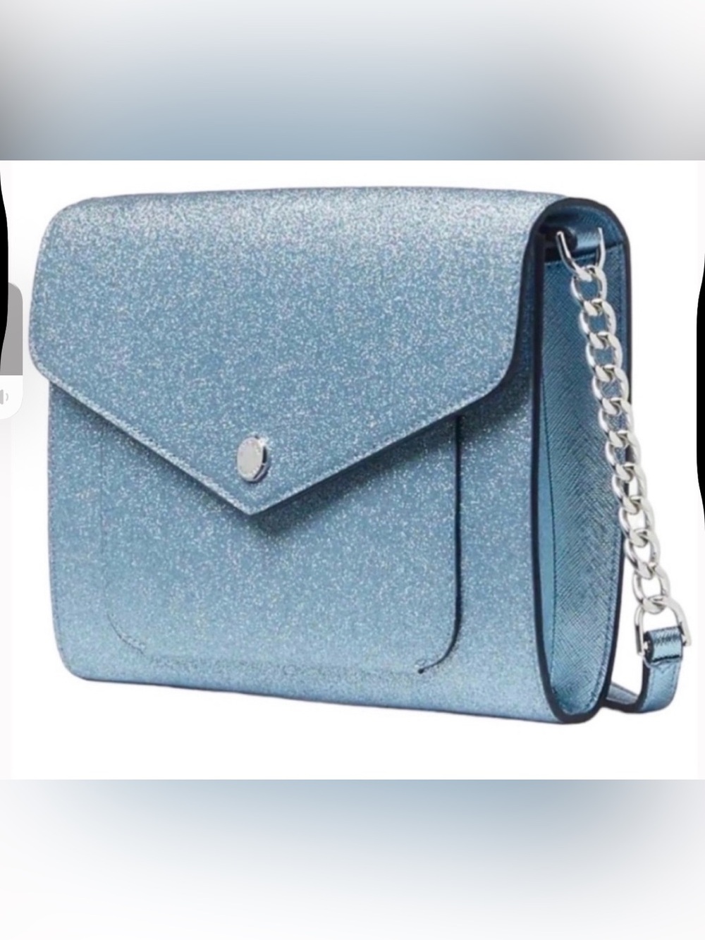 Kate Spade Tinsel Flap Glitter Crossbody